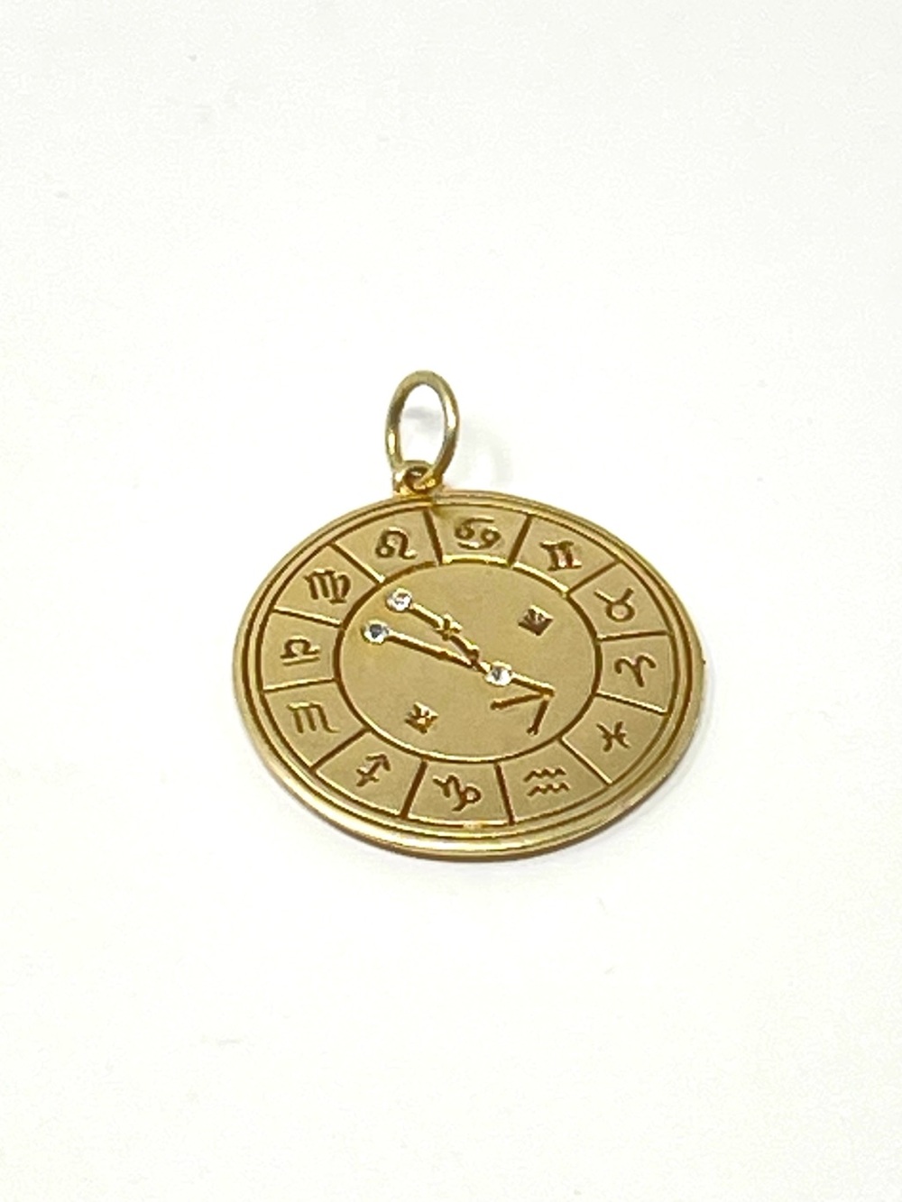 New Anthropologie Zodiac Taurus Gold Charm